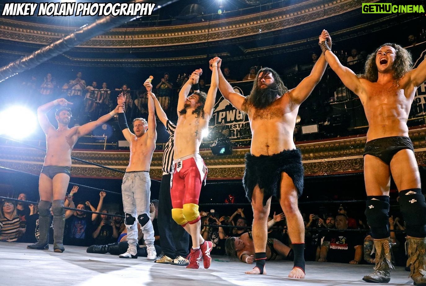 Jack Perry - 7.5K Likes - This actually won’t be the first time I’ve teamed up with @orangecassidy . We’ve joined up once before for a ten man tag, and we’ll be looking to keep our winning streak alive tomorrow. #freshlysqueezedOC #coldpressedJB #pwg @aewontnt