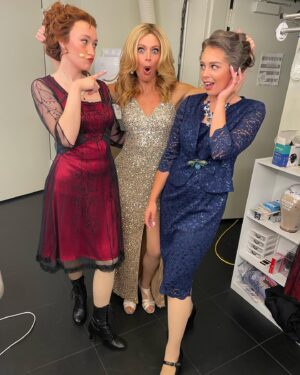 Jackie Burns Instagram - Look at those kooky crazy superstars!! I have some personal days that you will get to catch one of these Queens slay the house down as #Celine. As of now I will be out of the show: August 27th. September 6th, 12-13th. October 1st, 12th-15th. November 2nd. December 17th. Go see them or our new cast member @tess_marshall (I haven’t had the privilege of meeting her yet hence not pictured) do their thing in @titaniquemusical ❤️