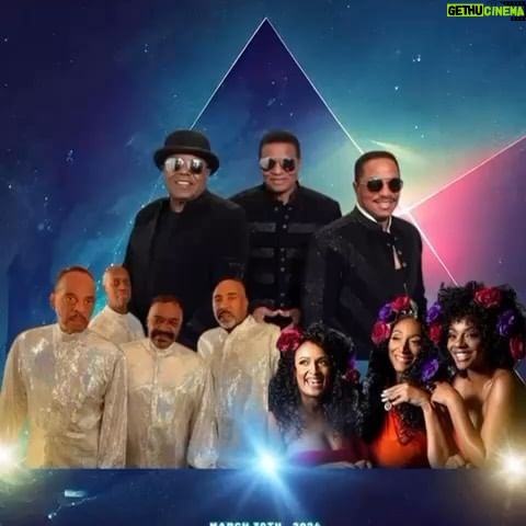 Jackie Jackson - 2.7K Likes - We, The Jacksons, are performing at The Venue at Thunder Valley on Saturday, March 30th, also featuring live performances by Sister Sledge and very special guest The Trammps feat. Earl Young!!!
Tickets are ON SALE NOW at WorldOnePresents.com 🎫