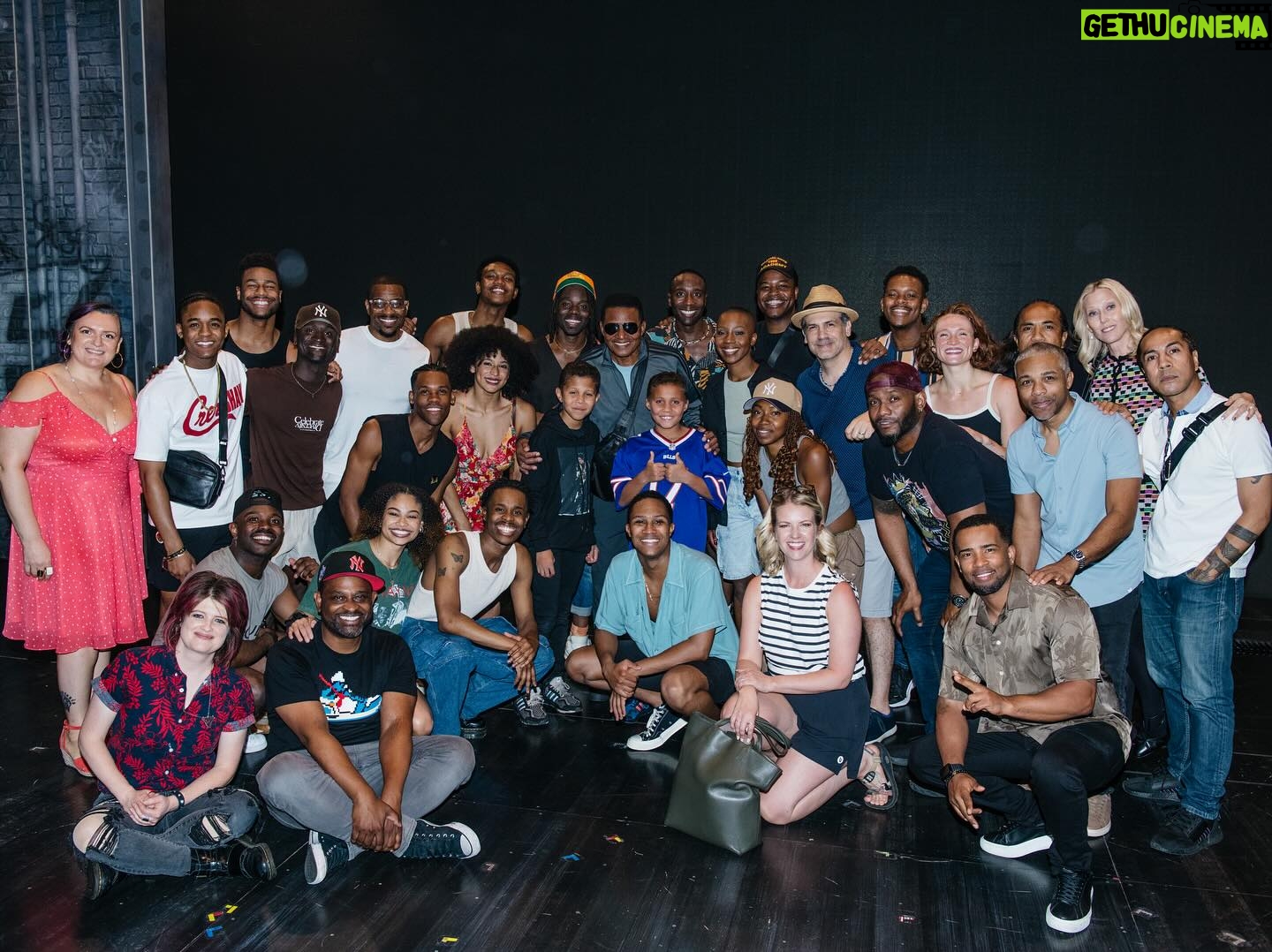 Jackie Jackson - 2.5K Likes - 𝗜𝘁 𝘄𝗮𝘀 𝗮 𝗽𝗹𝗲𝗮𝘀𝘂𝗿𝗲 𝗺𝗲𝗲𝘁𝗶𝗻𝗴 𝘁𝗵𝗲 𝘁𝗮𝗹𝗲𝗻𝘁𝗲𝗱 @mjthemusical 𝗰𝗮𝘀𝘁 & 𝗰𝗿𝗲𝘄!🙏 𝗗𝗼𝗻’𝘁 𝘄𝗮𝗹𝗸, 𝗿𝘂𝗻 𝘁𝗼 𝗴𝗼 𝘀𝗲𝗲 𝘁𝗵𝗶𝘀 𝗽𝗿𝗼𝗱𝘂𝗰𝘁𝗶𝗼𝗻🎭 𝗨𝗻𝘁𝗶𝗹 𝗻𝗲𝘅𝘁 𝘁𝗶𝗺𝗲!🎬
📸 @andyhenderson
#MJTheMusical
#Broadway
#MichaelJackson
#Jackson5