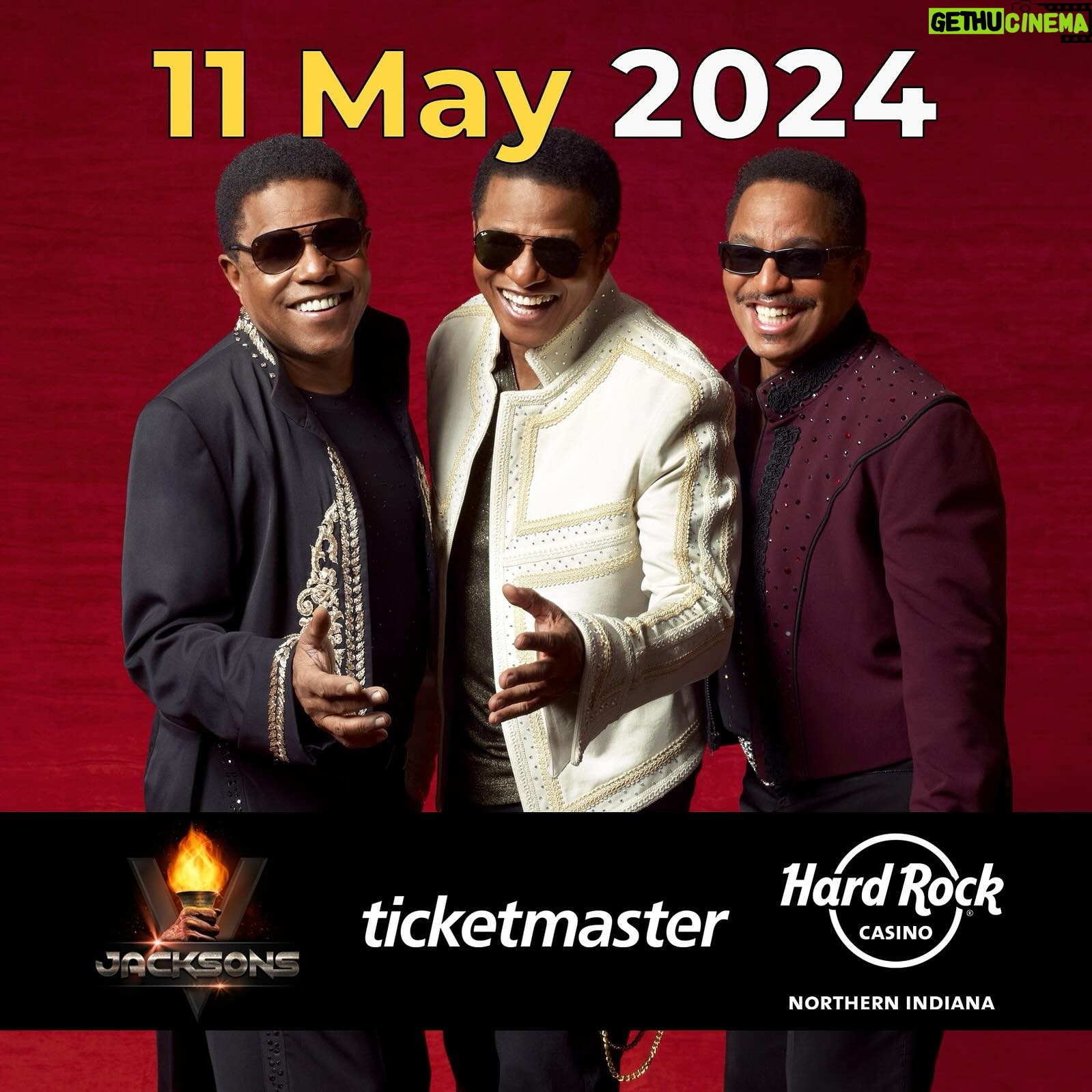 Jackie Jackson - 1.8K Likes - We’re Goin’ Back To Indiana again this Spring! Join us for an unforgettable evening and timeless hits at Hard Rock Casino Northern Indiana!
Tickets for this event are on sale starting today! Don’t miss your chance to be a part our show in the place to where it all began. Secure your seats now and get ready to groove with us!
📅 Date: Saturday 11 May 2024
🕢 Time: 7:00 PM
📍 Venue: Hard Rock Northern Indiana, Gary, Indiana
🎫 Ticketmaster
#thejacksons #goingbacktoindiana #hardrock #live #concert #spring #TGIF #weekend