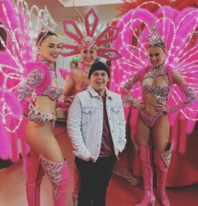 Jackson Brundage Instagram - Last night in Paris was amazing! Thank you Moulin Rouge!🇫🇷❤️