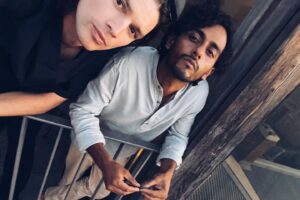 Jackson Gallagher Instagram - a few moments in between takes on set.. 
Always love coming home to make films in Melbourne