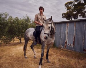 Jackson Gallagher Instagram - Back home in #myrms #rmwilliams @r.m.williams_official