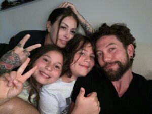 Jackson Rathbone Instagram - Happy 4th of July! 
(Our last pic with Bones *per his request* before he turns ELEVEN tomorrow!!)