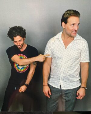 Jackson Rathbone Instagram - Peter and I (and Kellan) are waiting for you
@comicconnorthernireland