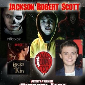 Jackson Robert Scott Instagram - Hi Everyone!!! This is my favorite time of year! (Sending pics of my Halloween decorations soon). ;) I hope to meet you at Artists Assemble Horror Fest this weekend (Fri, Sat & Sun) at The Sheraton Crescent Hotel in Phoenix, AZ. 👻 🎃 💀 🍬 It’s going to be a festive and entertaining weekend! You can check out more info and how to attend at artistassembleproductions.com @artistsassembleproductions #artistsassemble
#artistsassembleproductions
#artistsassemblehorrorfest
#jacksonrobertscott #pennywise #it
#georgie #Halloween #horrorfest
#horrorfestival #horrorcon
#horrorconvention