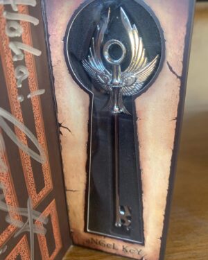 Jackson Robert Scott Instagram - Just arrived in time for the holidays! 🗝️✨🎄Three new personally signed collector keys to unlock some more magic! 🔐 You can find them on JacksonRobertScott.com (link in bio) I got to use these amazing keys in season 3! Long live the keys and The Keepers! ❤️ #lockeandkey #lockeandkeynetflix #lockeandkeyseason3 #magicalkeys #timeshiftkey #angelkey #emiliajonesy #harlequinkey #connorjessup #darbystanchfield #bode #bodelockenetflix #bodelocke #netflixlockeandkey