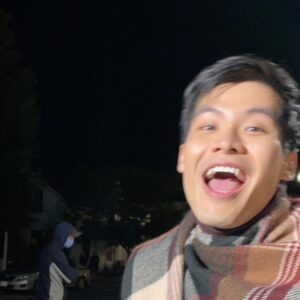 Jacky Lai Instagram - What it’s like to make a movie with friends.. #bts
#candycanecandidate