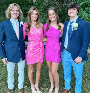 Jaclyn Stapp Instagram - She lights up my world with grace and spirit! Homecoming night 💖 #ProudMom #Homecoming2023 @milanstapp