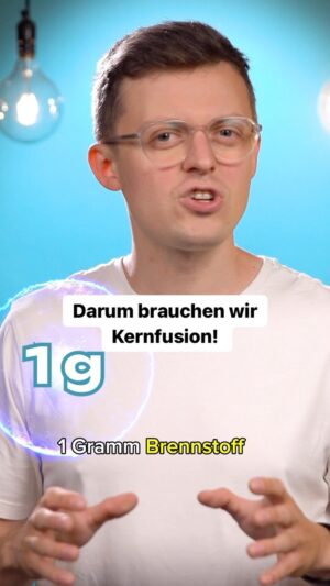 Jacob Beautemps Instagram - Morgen kommt ein Video zu neuen Entwicklungen im Bereich Kernfusion auf meinem YouTube Kanal raus. Also schaut da vorbei 🤓