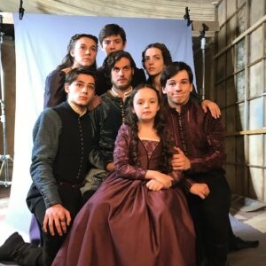Jacob Dudman Instagram - Spot the awkward child...🤣 Missing my Medici family ⚜️ @mediciseries