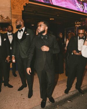 Jacob Latimore Instagram - CULTURE RIDE 🚀

#qcblackball2023 🪩🖤