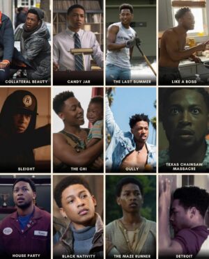Jacob Latimore Instagram - Grateful 🙏🏾 Keep your head down & focus on the grind. I’m not done. 🎬

@blex_media