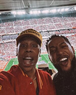 Jacob Latimore Instagram - First Super Bowl 🏆