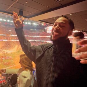 Jacob Latimore Instagram - First Super Bowl 🏆