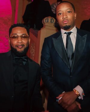 Jacob Latimore Instagram - CULTURE RIDE 🚀

#qcblackball2023 🪩🖤