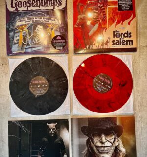 Jacob Moran Instagram - Thank you @waxworkrecords for sending me #theblackphone record with a couple others! @goosebumpsmovie @thelordsofsalem 
.
.
. Go a check out some of their stuff! @waxworkrecords
.
.
. #theblackphonemovie#waxworkrecords#records#horrorrecords#horror#movies#billyshowalter#paperboybilly#thelordsofsalem#goosebumps