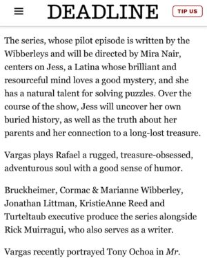 Jacob Vargas Instagram - Excited about this new adventure!! @disneyplus