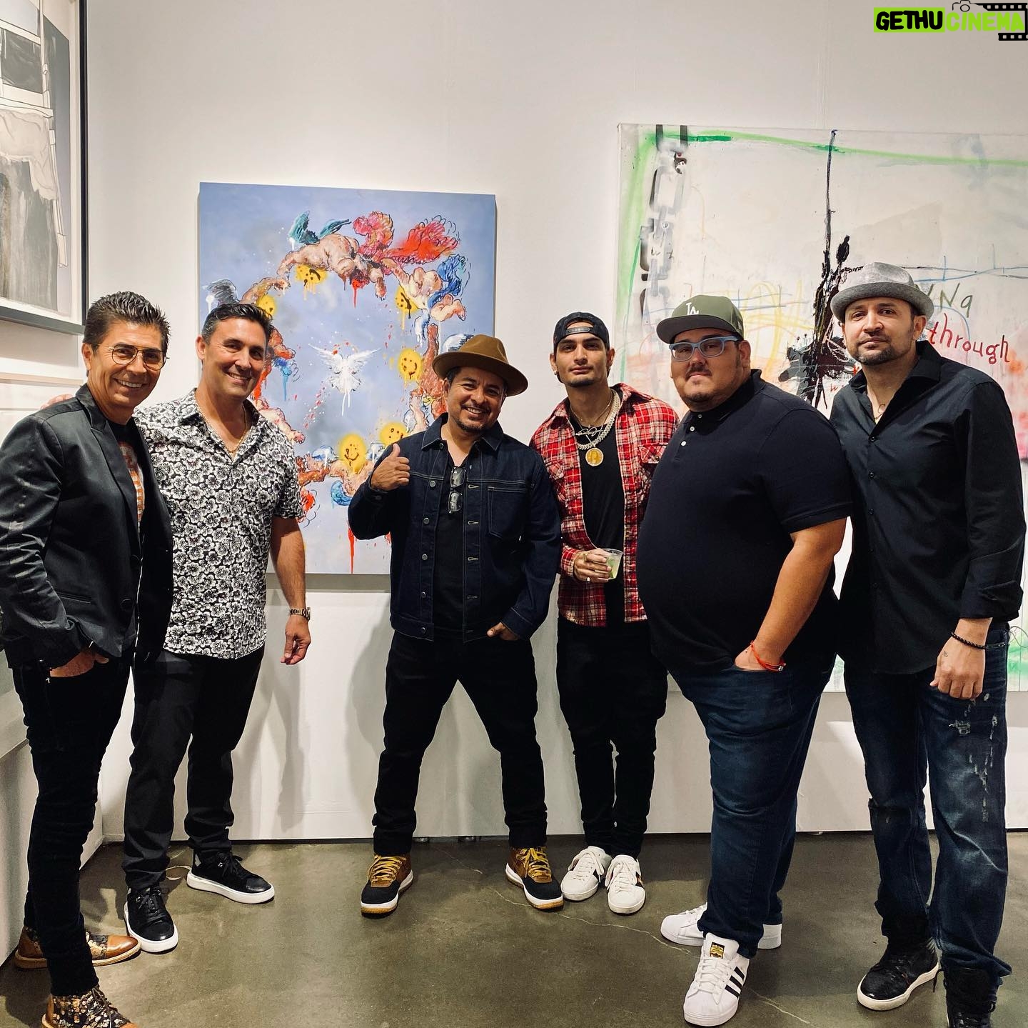 Jacob Vargas - 1.5K Likes - The Boys coming out to the @laartshow last night to support @isaacpelayo! Check out his dope artwork at the @bruceluriegallery booth #1200. @jacobvargas @jgudino3 @momorodriguez @antoniopelayo @marionbcla