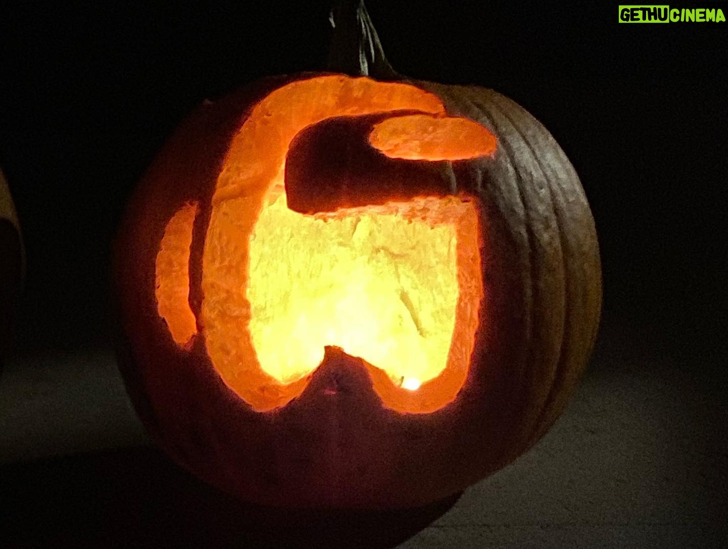 Jacob Vargas - 3.3K Likes - Pumpkin carving time. Rose carved The Oogie Boogie Man and Ava carved an #AmongUs character. Great job Ladies!!!