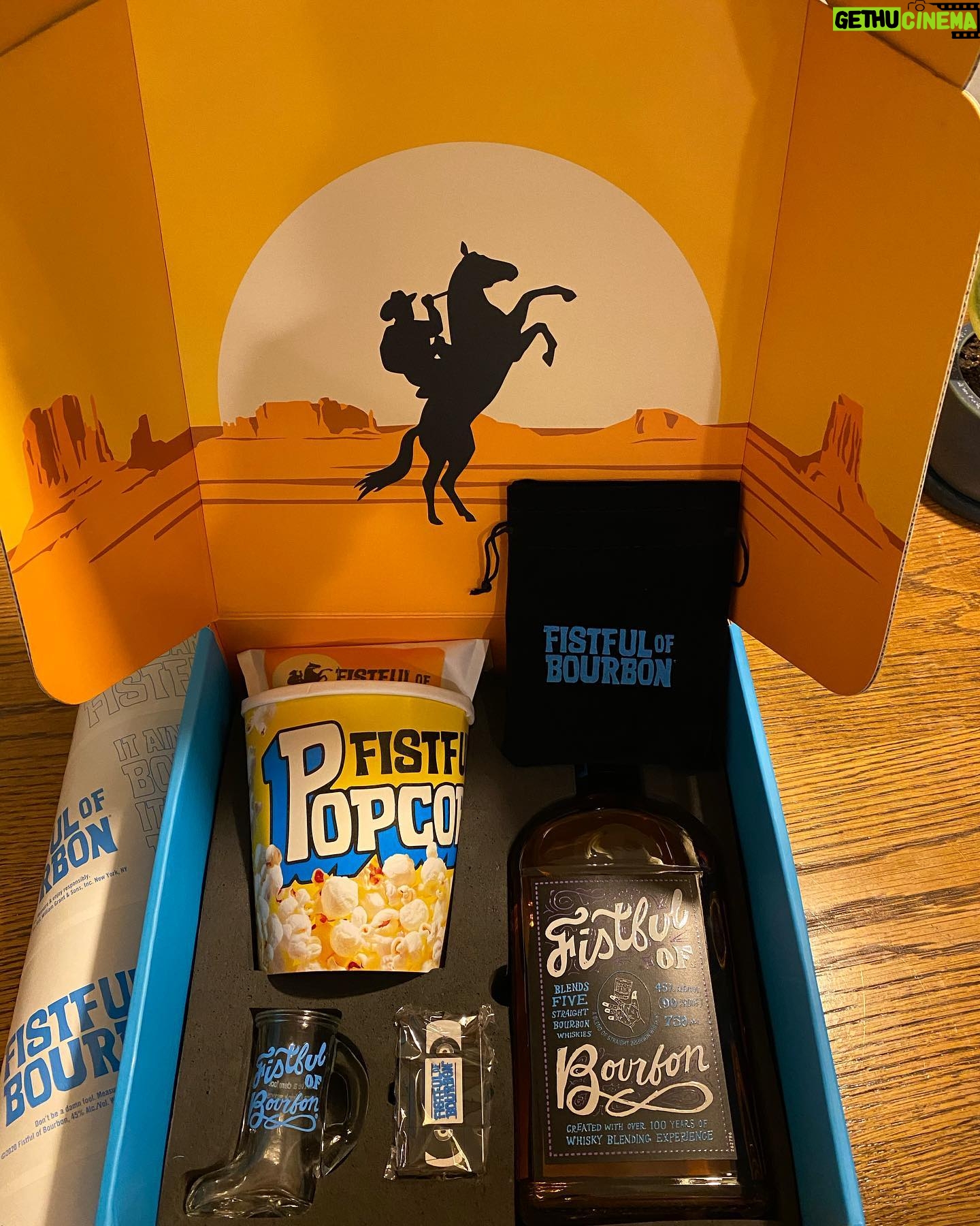 Jacob Vargas - 1.3K Likes - Came home to this very cool care package from @fistfulofbourbon Very cool Hollywood cowboy movie packaging. I’m gonna have a good time with this. Thank you. #fistfullofbourbon