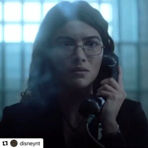 Jacob Vargas Instagram - Things are getting real on National Treasure Edge of History @disneynt. Only on @disneyplus Who’s watching?! So great working with the talented @lisetteolivera!