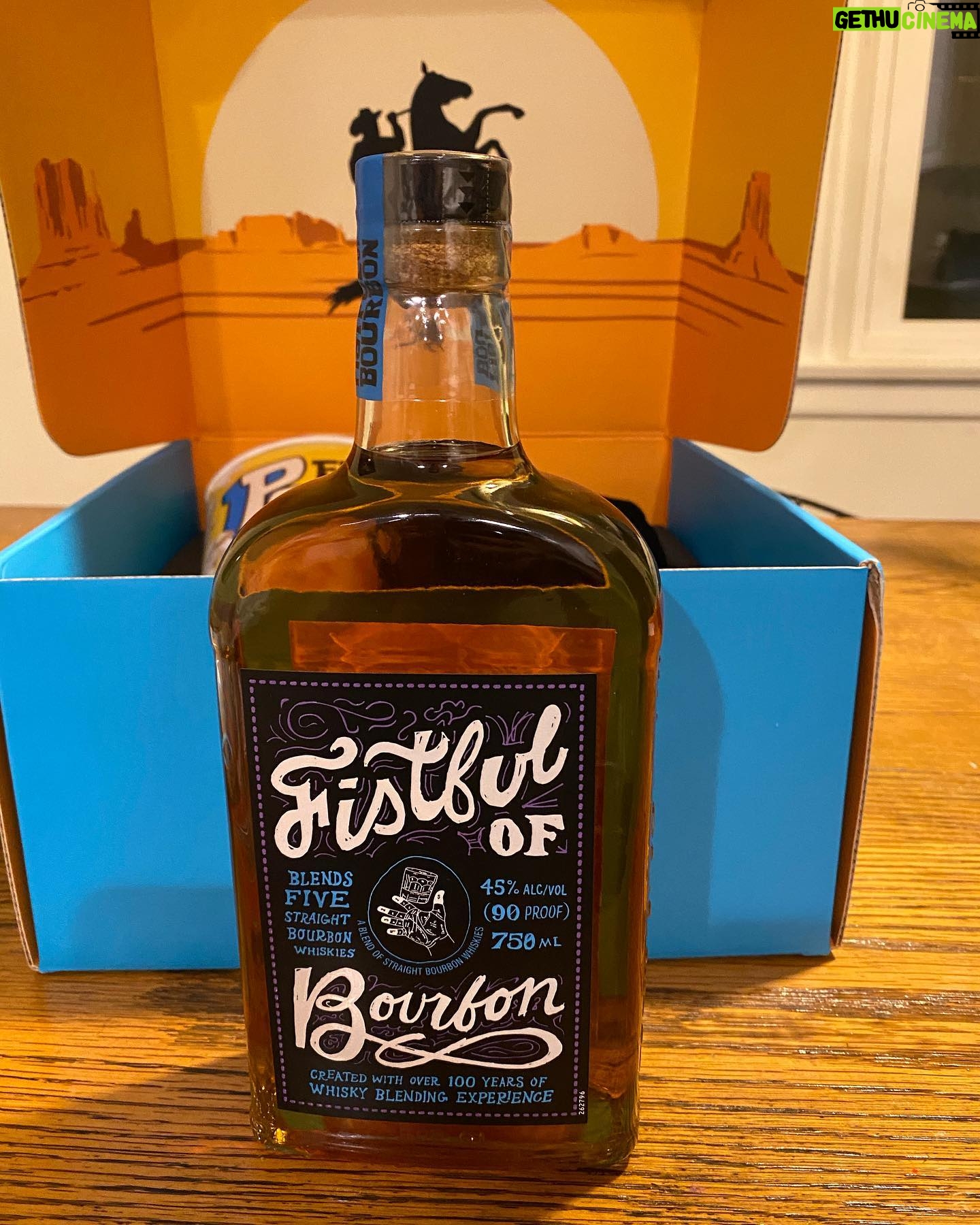 Jacob Vargas - 1.3K Likes - Came home to this very cool care package from @fistfulofbourbon Very cool Hollywood cowboy movie packaging. I’m gonna have a good time with this. Thank you. #fistfullofbourbon