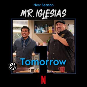 Jacob Vargas Instagram - Check out new episodes of @mriglesiasnetflix tomorrow Dec8th on @netflix !!! Or tonight at midnight.