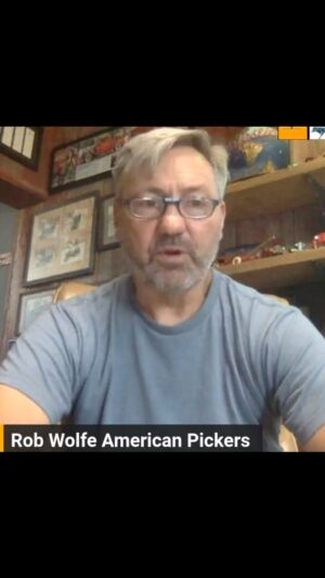 Jacob Young Instagram - Don’t miss my Real Conversations interview with American Pickers @rjwolfepicker Some inspiring words from Rob. We talk family, friends and of course picking! Audio is available anywhere you download podcasts. Full video will be up on Facebook, X, and YouTube this weekend. Be sure to catch all the new episodes of @americanpickers Wednesday’s 9/8C on @history Real Conversations is sponsored by @boystown  Saving Children, Healing Families for over 100 years.