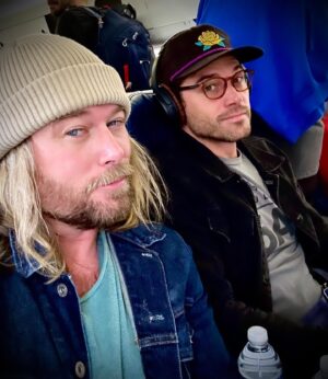 Jacob Young Instagram - @trentkgarrett and I are on our way to @boystown to spread some Christmas Cheer! Thanks @delta for being the leader in the biz. ✌🏼❤️
