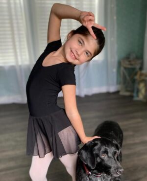 Jacob Young Instagram - Gracie started ballet yesterday! 🩰❤️