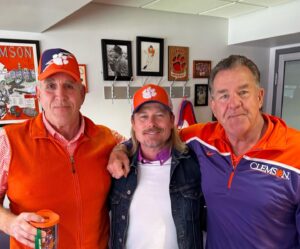 Jacob Young Instagram - Great time at the @clemsonfb game! Not only did they crush the Irish  @ndfootball I got to hang with these legends. Jeff and Joe Bostic. (Swipe Left) I’m still trying to figure out how I can get a Super Bowl Ring! Thank you to @thewrenngroup for an amazing experience!