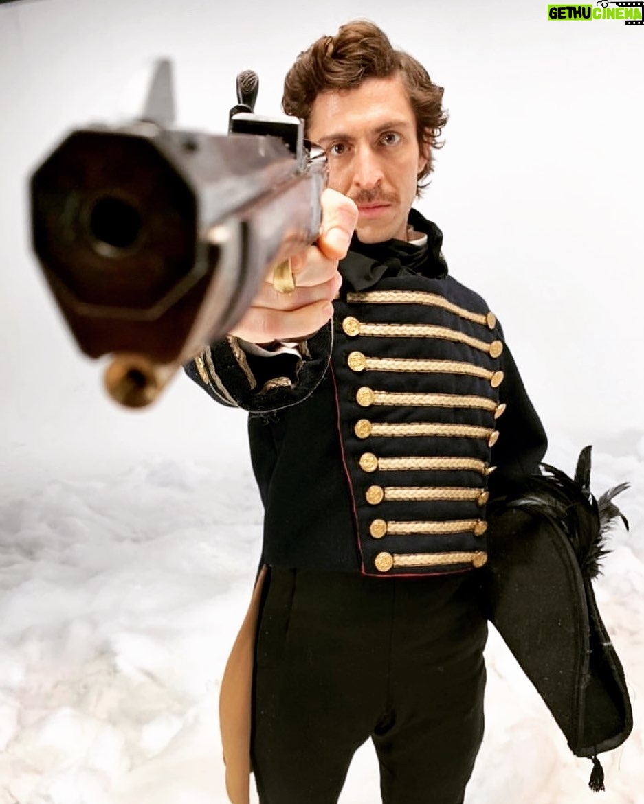 Jacopo Rampini - 3.9K Likes - “Death comes to Pushkin”
Photographed on set by @albertrudnitsky