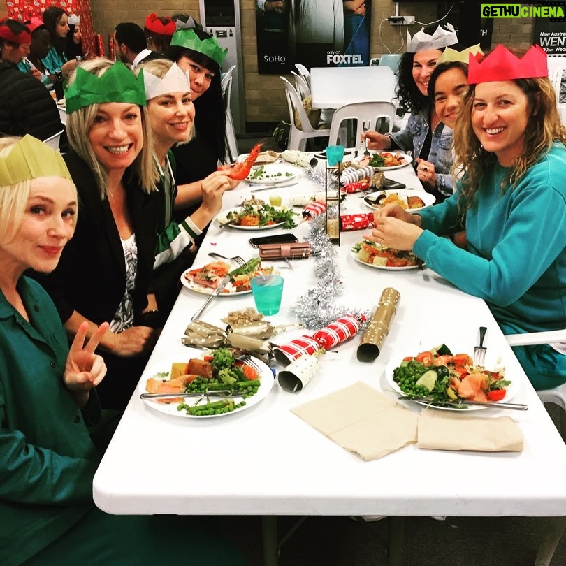 Jacqueline Brennan - 1.9K Likes - Merry early Xmas from the Wentworth family! Thank you to each and every one of you. We have the most amazing fans ever. Love 🐑's. 😘😘😘😘 @milokatty @katejenko @susie_q_p @boxkatebox @zoeterakes @beckcole1 #k#wentworthseries8 Photo credit @alexandraschepisi #critter #missingalltheothercast #holidays