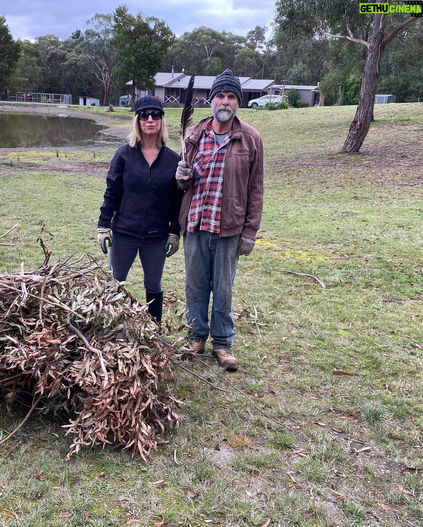Jacqueline Brennan - 829 Likes - “Come to dinner” she said! “Maybe we’ll sit by the fire” she said! #workforyourdinner #thatsabloodybigfire #elranchokate