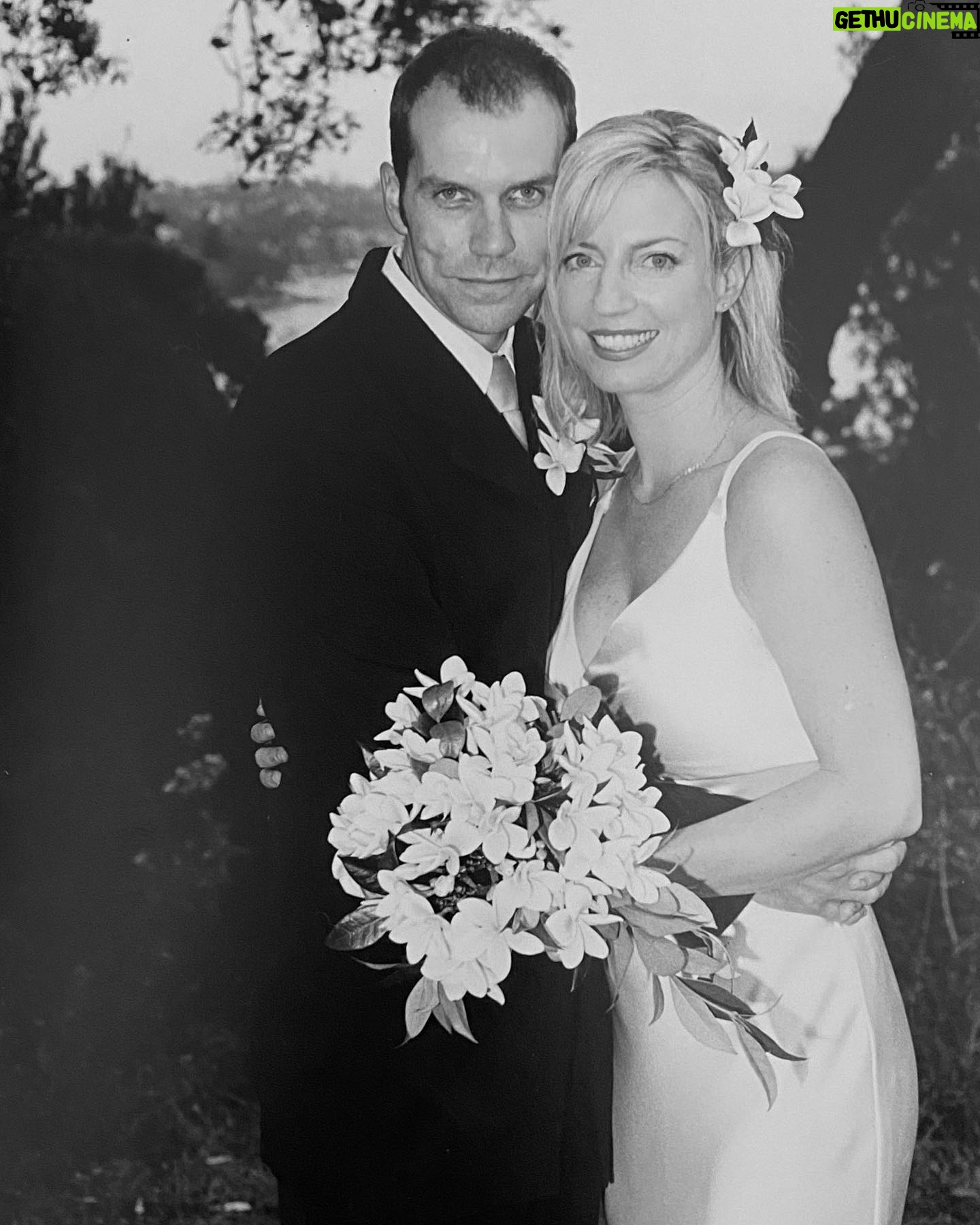 Jacqueline Brennan - 1.5K Likes - Gotta love a man who’ll carry the dog home! 20 years with this guy. Happy Anniversary Ian Bliss. 💕💕💕💕💕💕💕💕