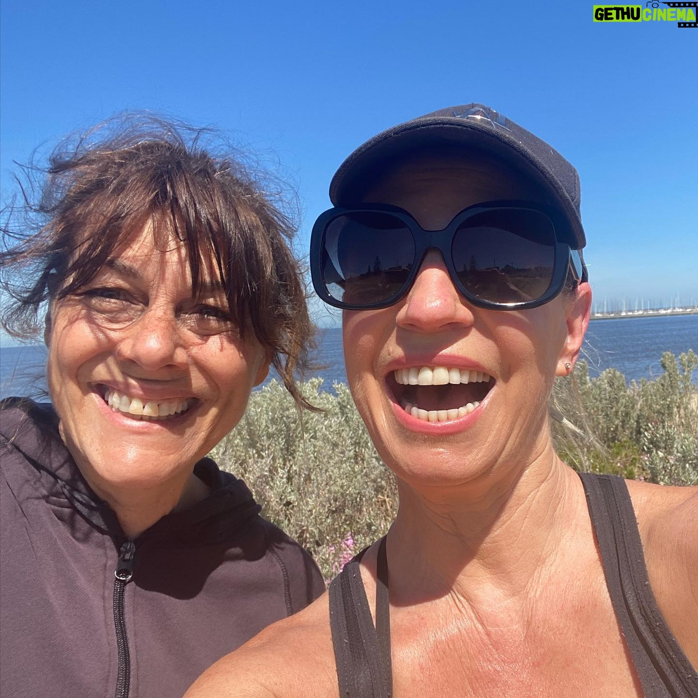 Jacqueline Brennan - 1.7K Likes - Glorious day for a walk by the bay. @allyfowler1 🌻🌻🌻🌻