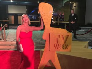 Jacqueline Brennan Instagram - This will be the last Logies for Wentworth. Wishing all the Wentworth family a wonderful celebration. Good luck to @milokatty and @bernardcurry and @wentworthonfoxtel . Sending love to all the cast, crew, creatives @nathanlloydcasting and Producers @joporter_ Penny Win and @pinoamenta . I’ll be rooting for you from the couch. Love ewes. @tvweekmag @wentworthonfoxtel @foxtel #couchbliss #shoesbyugg #eatingcarbs