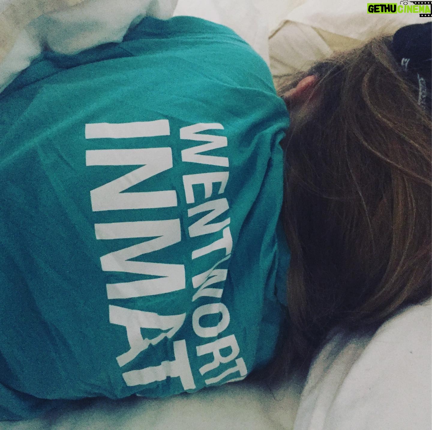 Jacqueline Brennan - 1.7K Likes - When your daughter borrows your production t-shirt and you slot her! Mwah hahahahaha! #benicetoyourmama #tealtuesday #wentworth