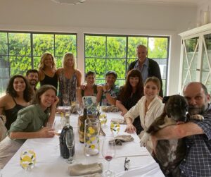 Jacqueline Brennan Instagram - ‘‘Twas a most excellent luncheon!  Wentworth Series 8 catch-up. 🍾🌻 📷 @baileyybliss Thanks @okbillysouvlakibar  the baklava was amazing!!!
