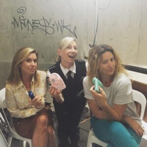 Jacqueline Brennan Instagram - With our greatest fans! #hotintheinside @itsjanehall @boxkatebox #wentworthseries8