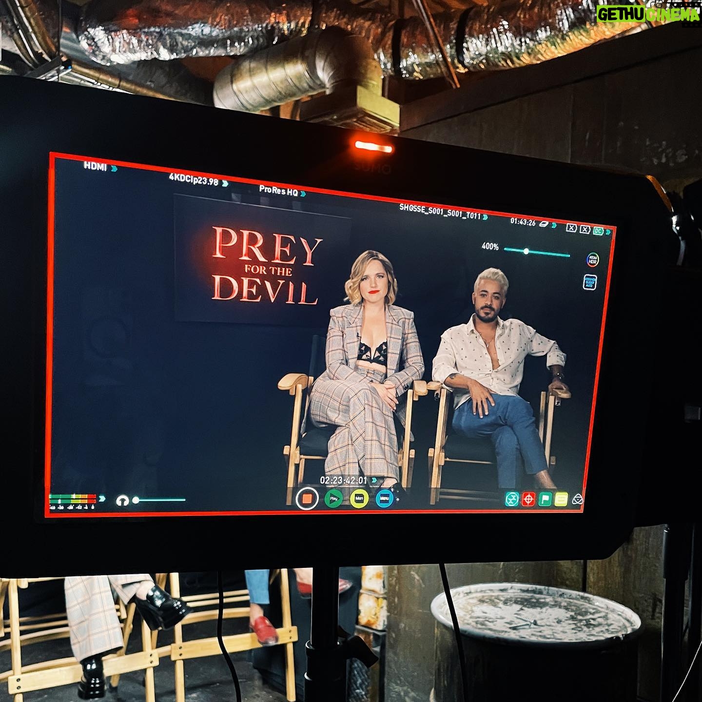 Jacqueline Byers - 1.5K Likes - Still in theaters… go get spooked. @preyforthedevil #preyforthedevil Hair and Makeup: @sambentson