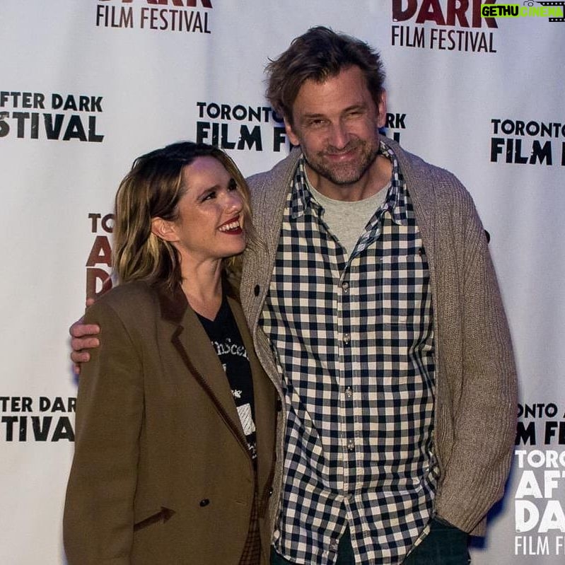 Jacqueline Byers - 1.1K Likes - Reunited. Words can’t describe my gratitude for this man. Thank you @mrdanielstamm from the bottom of my heart. Until we meet again. #preyforthedevil #tadfilmfest