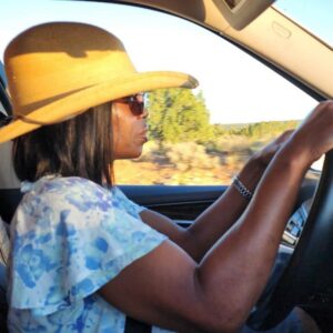Jacqueline Moore Instagram - Driving around Albuquerque, New Mexico.