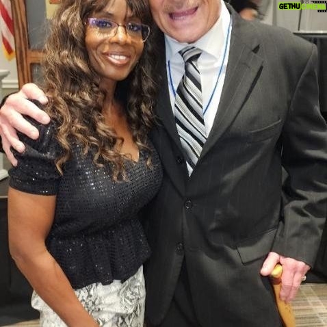 Jacqueline Moore - 773 Likes - With Brian Blair at the Cauliflower Alley Reunion.