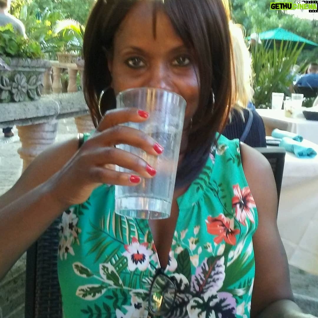 Jacqueline Moore - 1.3K Likes - Having dinner at Joe T. Garcia's with Rico.