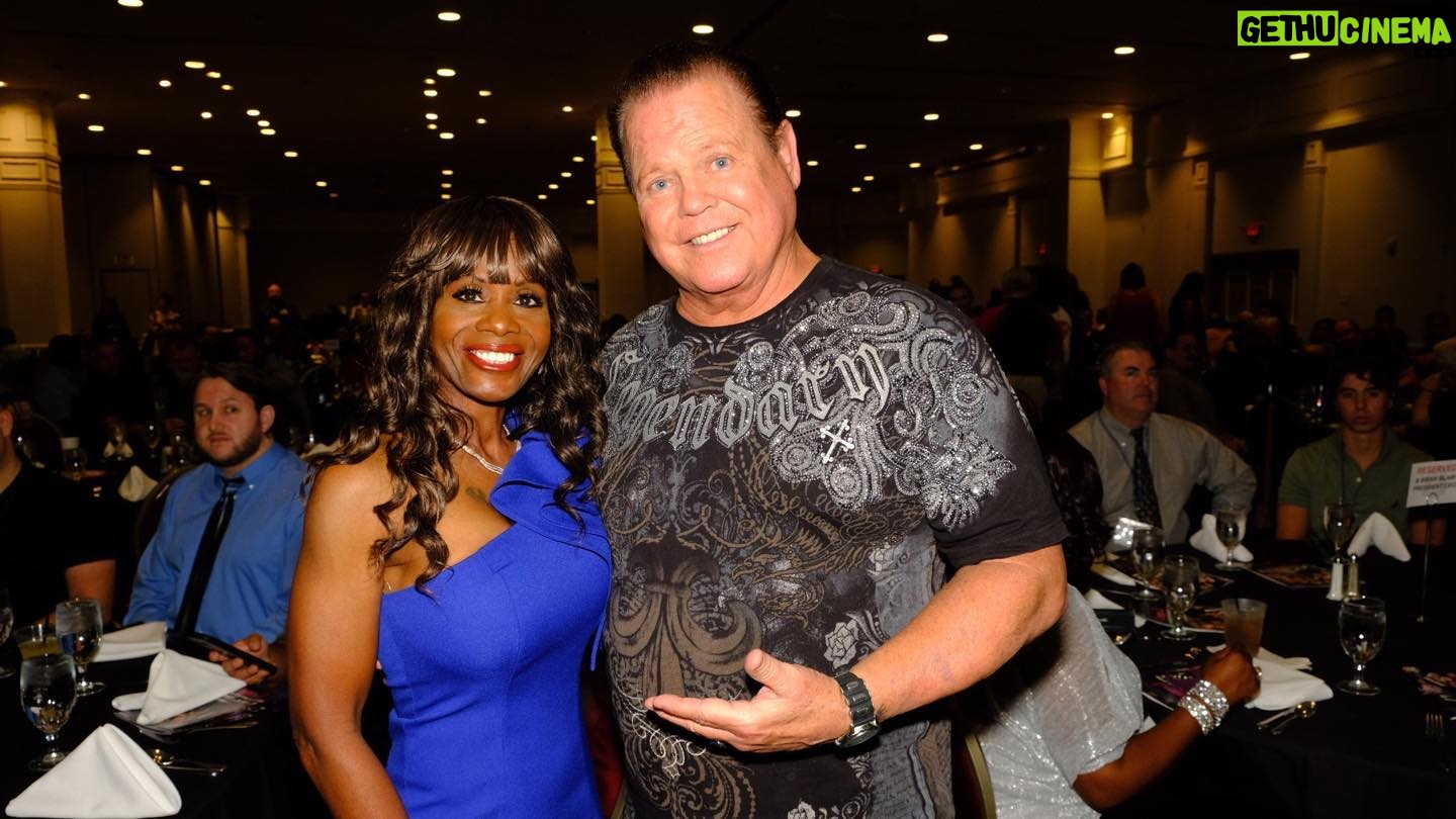 Jacqueline Moore - 1.9K Likes - With Jerry the king Lawler at the CAC Reunion.