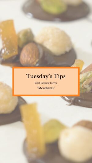 Jacques Torres Instagram - This week on Tuesday’s Tips, Chef Jacques Torres shows the art of crafting mouthwatering mendiants - a delightful confection perfect for sharing with your friends.