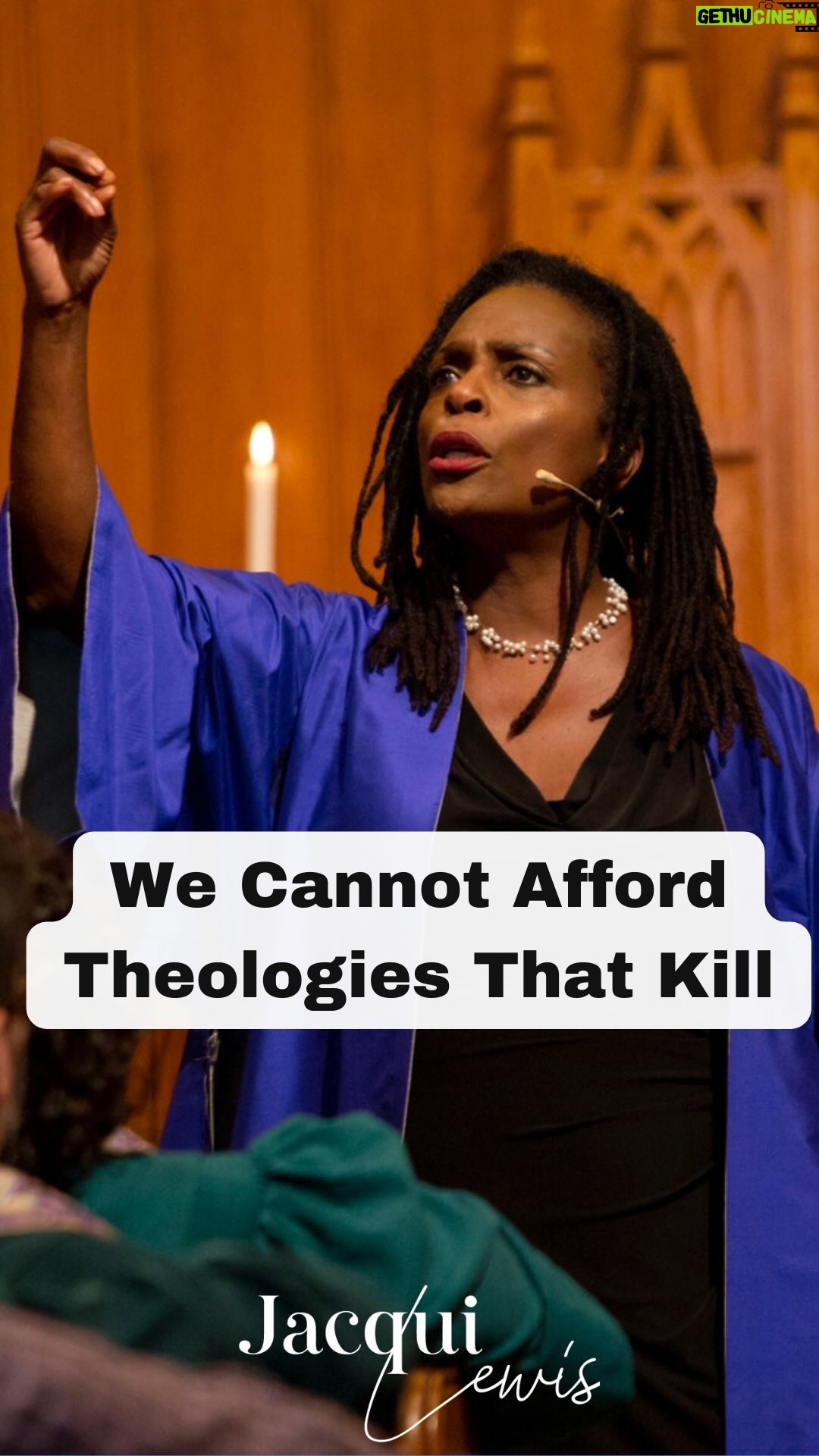 Jacqui Lewis - 1.3K Likes - Say it with me: We cannot afford theologies that cause us to kill each other. We simply cannot afford it as a human race.
It is time to fix broken theology. I’m taking about all religions, all faiths, all belief systems- we cannot afford theologies that make us turn to violence and make nothing of death.
If you want to take action to heal the world, join me at the Freedom Rising Conference in NYC April 26th-28th. Let’s commune, let’s get educated. Let’s heal together.
Info at https://www.freedomrisingconference.com
Watch my full sermon from Sunday @middlechurch at the link in my bio ❤️🙏🏾
#ProgressiveChristianity #LovePeriod #Ubuntu #FierceLove #GodIsLove